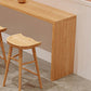 Contemporary Style Wooden Bar Counter Table Dining Rectangle Table for Home Clearhalo 'Bar Furniture' 'Bar Tables' 'bar_tables' 'furn' 'furn_bar_tables' 'Furniture' 'furniture_bar_tables' 'Kitchen & Dining Furniture' 4768458