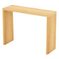 Nordic Rectangle Bar Counter Table Wooden Dining Table for Kitchen 55.1"L x 15.7"W x 41.3"H Without Chairs Clearhalo 'Bar Furniture' 'Bar Tables' 'bar_tables' 'furn' 'furn_bar_tables' 'Furniture' 'furniture_bar_tables' 'Kitchen & Dining Furniture' 4768506