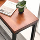 Industrial Rectangle Bar Counter Table Wooden Dining Table with Metal Legs Clearhalo 'Bar Furniture' 'Bar Tables' 'bar_tables' 'furn' 'furn_bar_tables' 'Furniture' 'furniture_bar_tables' 'Kitchen & Dining Furniture' 4768562