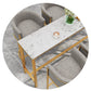 Nordic Glam Rectangle Bar Counter Table Sintered Stone Dining Table Clearhalo 'Bar Furniture' 'Bar Tables' 'bar_tables' 'furn' 'furn_bar_tables' 'Furniture' 'furniture_bar_tables' 'Kitchen & Dining Furniture' 4768578