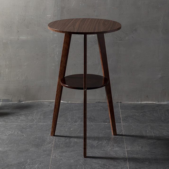 Contemporary Round Counter Table Wooden Counter Table for Restaurant Clearhalo 'Bar Furniture' 'Bar Tables' 'bar_tables' 'furn' 'furn_bar_tables' 'Furniture' 'furniture_bar_tables' 'Kitchen & Dining Furniture' 4768698