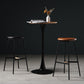 Contemporary Round Counter Table Dining Metal Counter Table for Restaurant Clearhalo 'Bar Furniture' 'Bar Tables' 'bar_tables' 'furn' 'furn_bar_tables' 'Furniture' 'furniture_bar_tables' 'Kitchen & Dining Furniture' 4768702