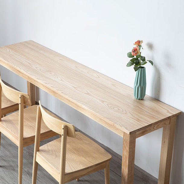 Contemporary Rectangle Bar Counter Table Dining Wooden Counter Table for Restaurant Clearhalo 'Bar Furniture' 'Bar Tables' 'bar_tables' 'furn' 'furn_bar_tables' 'Furniture' 'furniture_bar_tables' 'Kitchen & Dining Furniture' 4768726