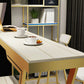 Rectangle Stone Top Bar Dining Table Traditional Luxury Bar Table with Trestle Base Clearhalo 'Bar Furniture' 'Bar Tables' 'bar_tables' 'furn' 'furn_bar_tables' 'Furniture' 'furniture_bar_tables' 'Kitchen & Dining Furniture' 4768736