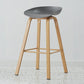 Metal Contemporary Dining Kitchen Room Armless Stool Low Back Bar Stool Dark Gray 1 Piece Bar Stool(30"H) Clearhalo 'Bar Furniture' 'Bar Stools' 'bar_stools' 'furn' 'furn_bar_stools' 'Furniture' 'furniture_bar_stools' 'Kitchen & Dining Furniture' 4768828
