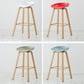 Metal Contemporary Dining Kitchen Room Armless Stool Low Back Bar Stool Clearhalo 'Bar Furniture' 'Bar Stools' 'bar_stools' 'furn' 'furn_bar_stools' 'Furniture' 'furniture_bar_stools' 'Kitchen & Dining Furniture' 4768832