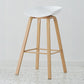 Metal Contemporary Dining Kitchen Room Armless Stool Low Back Bar Stool White 1 Piece Bar Stool(30"H) Clearhalo 'Bar Furniture' 'Bar Stools' 'bar_stools' 'furn' 'furn_bar_stools' 'Furniture' 'furniture_bar_stools' 'Kitchen & Dining Furniture' 4768845