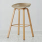 Metal Contemporary Dining Kitchen Room Armless Stool Low Back Bar Stool Khaki 1 Piece Bar Stool(30"H) Clearhalo 'Bar Furniture' 'Bar Stools' 'bar_stools' 'furn' 'furn_bar_stools' 'Furniture' 'furniture_bar_stools' 'Kitchen & Dining Furniture' 4768875