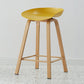 Metal Contemporary Dining Kitchen Room Armless Stool Low Back Bar Stool Ginger 1 Piece Counter Stool(26"H) Clearhalo 'Bar Furniture' 'Bar Stools' 'bar_stools' 'furn' 'furn_bar_stools' 'Furniture' 'furniture_bar_stools' 'Kitchen & Dining Furniture' 4768884