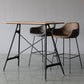Contemporary Leather Armed Barstool Matte Finish Footrest Low Back Stool Clearhalo 'Bar Furniture' 'Bar Stools' 'bar_stools' 'furn' 'furn_bar_stools' 'Furniture' 'furniture_bar_stools' 'Kitchen & Dining Furniture' 4768943