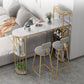 Scandinavian Bar and Counter Stool Low Back Stool with 4 Legs in Gold Clearhalo 'Bar Furniture' 'Bar Stools' 'bar_stools' 'furn' 'furn_bar_stools' 'Furniture' 'furniture_bar_stools' 'Kitchen & Dining Furniture' 4768962