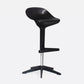 Modern Liftable Bar-stool Low Back Bar Stool with Metal Legs Black 1 Piece Clearhalo 'Bar Furniture' 'Bar Stools' 'bar_stools' 'furn' 'furn_bar_stools' 'Furniture' 'furniture_bar_stools' 'Kitchen & Dining Furniture' 4768994