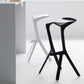 Modern Style Bar-stool Plastic Backless Bar Stool for Kitchen Bar with Plastic Legs Clearhalo 'Bar Furniture' 'Bar Stools' 'bar_stools' 'furn' 'furn_bar_stools' 'Furniture' 'furniture_bar_stools' 'Kitchen & Dining Furniture' 4769031