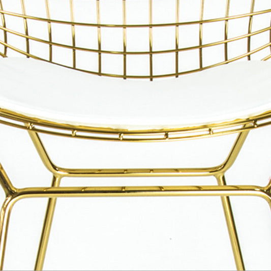 Contemporary Rectangle Bar and Counter Stool Metal Stool with 4 Legs Clearhalo 'Bar Furniture' 'Bar Stools' 'bar_stools' 'furn' 'furn_bar_stools' 'Furniture' 'furniture_bar_stools' 'Kitchen & Dining Furniture' 4769058