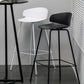 Contemporary Design Plastic Counter Barstools Low Back Stools for Home Clearhalo 'Bar Furniture' 'Bar Stools' 'bar_stools' 'furn' 'furn_bar_stools' 'Furniture' 'furniture_bar_stools' 'Kitchen & Dining Furniture' 4769239