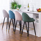 Metal Contemporary Dining Room Arm Stool Kitchen Low Back Bar Stool Clearhalo 'Bar Furniture' 'Bar Stools' 'bar_stools' 'furn' 'furn_bar_stools' 'Furniture' 'furniture_bar_stools' 'Kitchen & Dining Furniture' 4769281