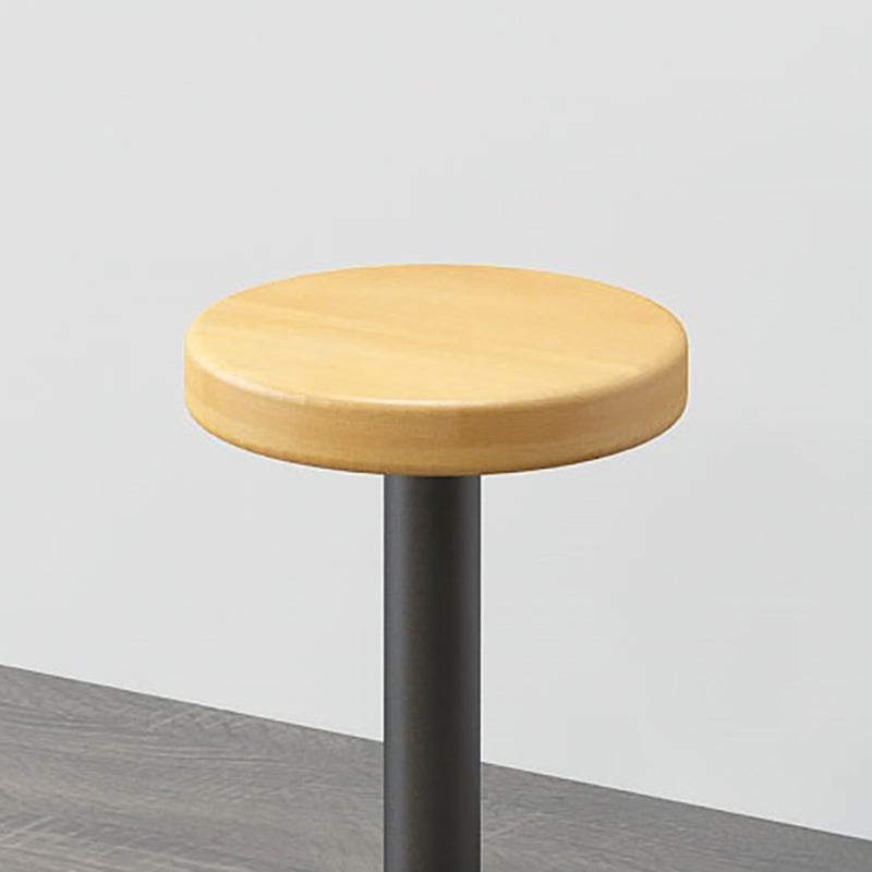 Contemporary Footrest Backless Barstool Matte Finish Home Stool Clearhalo 'Bar Furniture' 'Bar Stools' 'bar_stools' 'furn' 'furn_bar_stools' 'Furniture' 'furniture_bar_stools' 'Kitchen & Dining Furniture' 4769300