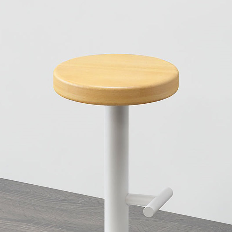 Contemporary Footrest Backless Barstool Matte Finish Home Stool Clearhalo 'Bar Furniture' 'Bar Stools' 'bar_stools' 'furn' 'furn_bar_stools' 'Furniture' 'furniture_bar_stools' 'Kitchen & Dining Furniture' 4769301