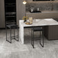 Contemporary Bar and Counter Stool Low Back Stool with Sled Base Clearhalo 'Bar Furniture' 'Bar Stools' 'bar_stools' 'furn' 'furn_bar_stools' 'Furniture' 'furniture_bar_stools' 'Kitchen & Dining Furniture' 4769422