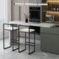 Contemporary Bar and Counter Stool Low Back Stool with Sled Base Clearhalo 'Bar Furniture' 'Bar Stools' 'bar_stools' 'furn' 'furn_bar_stools' 'Furniture' 'furniture_bar_stools' 'Kitchen & Dining Furniture' 4769434