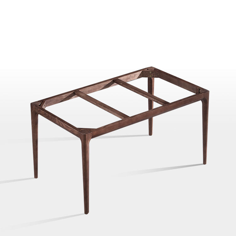 Modern 1/4/7 Pieces Dinette Set with White Sintered Stone Top Ash Wood Dining Table Set Clearhalo 'Dining Room Sets' 'Dining Tables & Seating' 'dining_room_set' 'furn' 'furn_dining_room_set' 'Furniture' 'furniture_dining_room_set' 'Kitchen & Dining Furniture' 4769480