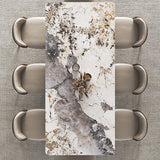 Luxury 1/2/3/4/5/6/8/9 Pieces Dining Set Sintered Stone Dining Table with Leather Chairs Clearhalo 'Dining Room Sets' 'Dining Tables & Seating' 'dining_room_set' 'furn' 'furn_dining_room_set' 'Furniture' 'furniture_dining_room_set' 'Kitchen & Dining Furniture' 4769495