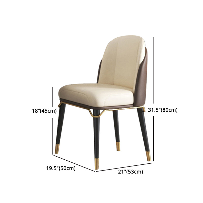 Luxury 1/2/3/4/5/6/8/9 Pieces Dining Set Sintered Stone Dining Table with Leather Chairs Clearhalo 'Dining Room Sets' 'Dining Tables & Seating' 'dining_room_set' 'furn' 'furn_dining_room_set' 'Furniture' 'furniture_dining_room_set' 'Kitchen & Dining Furniture' 4769500