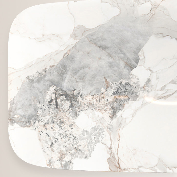 Luxury 1/2/5/7 Pieces Dining Set Sintered Stone Top Dining Table with Leather Chairs Clearhalo 'Dining Room Sets' 'Dining Tables & Seating' 'dining_room_set' 'furn' 'furn_dining_room_set' 'Furniture' 'furniture_dining_room_set' 'Kitchen & Dining Furniture' 4769549