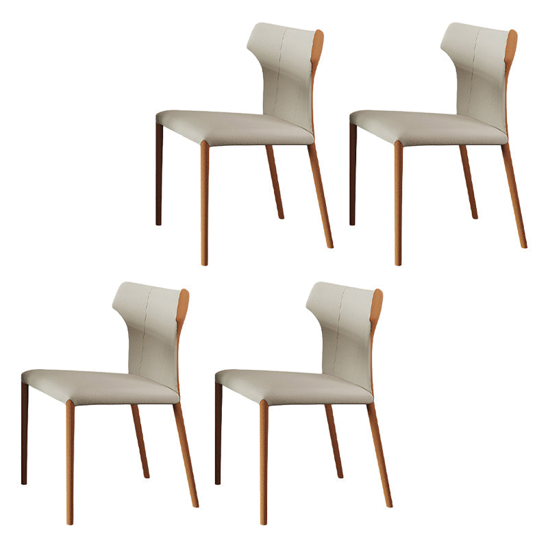 Glam 1/2/3/4/7 Pieces Dining Set Sintered Stone Dining Table Set for Dining Areas 4 Orange Chairs Clearhalo 'Dining Room Sets' 'Dining Tables & Seating' 'dining_room_set' 'furn' 'furn_dining_room_set' 'Furniture' 'furniture_dining_room_set' 'Kitchen & Dining Furniture' 4769811