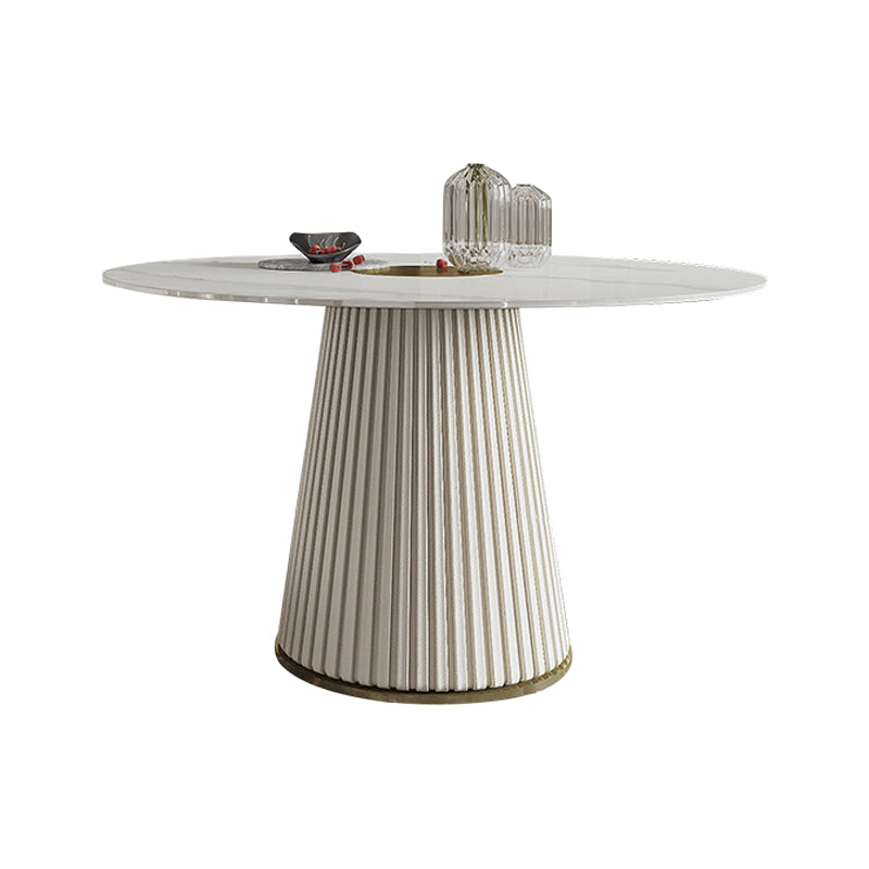 Glam 1/2/3/4/7 Pieces Dining Set Sintered Stone Dining Table Set for Dining Areas Clearhalo 'Dining Room Sets' 'Dining Tables & Seating' 'dining_room_set' 'furn' 'furn_dining_room_set' 'Furniture' 'furniture_dining_room_set' 'Kitchen & Dining Furniture' 4769815