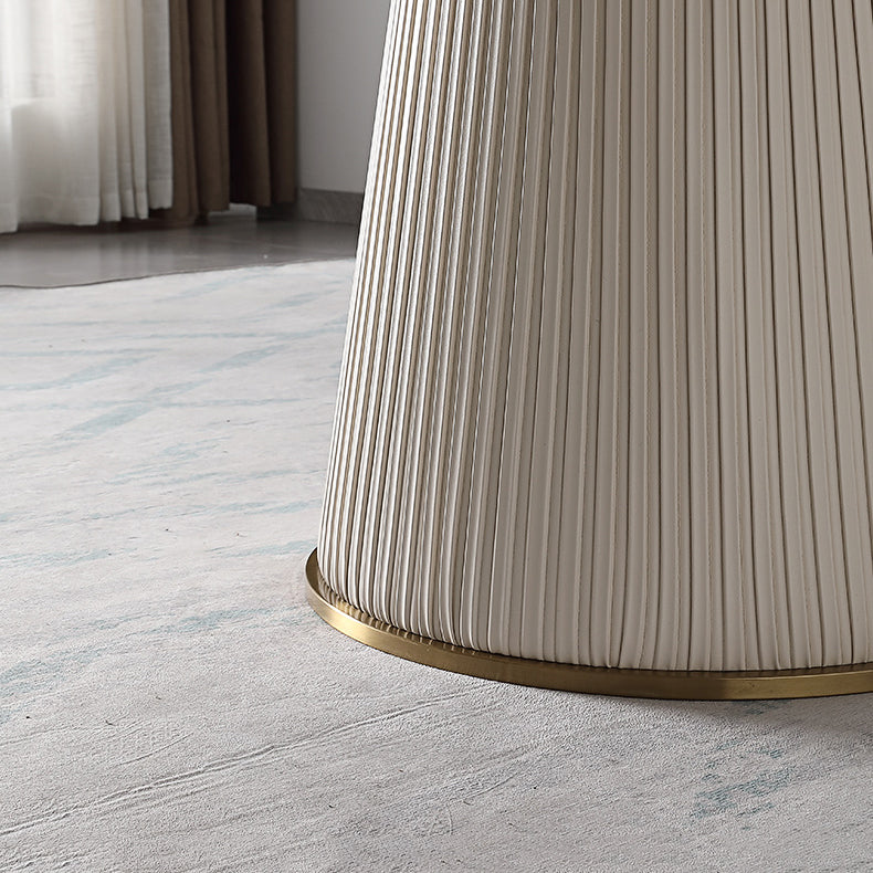 Glam 1/2/3/4/7 Pieces Dining Set Sintered Stone Dining Table Set for Dining Areas Clearhalo 'Dining Room Sets' 'Dining Tables & Seating' 'dining_room_set' 'furn' 'furn_dining_room_set' 'Furniture' 'furniture_dining_room_set' 'Kitchen & Dining Furniture' 4769819