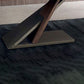 Industrial Pine Wood Table for Restaurant Rectangle Dining Table with Pedestal Base Clearhalo 'Dining Tables & Seating' 'Dining Tables' 'dining_table' 'furn' 'furn_dining_table' 'Furniture' 'furniture_dining_table' 'Kitchen & Dining Furniture' 'kitchen' 'kitchen_dining_table' 4769894
