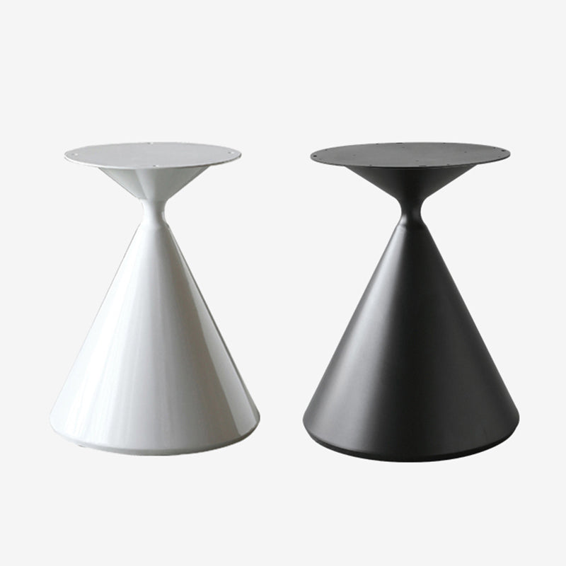 Metal Modern Round Dining Table Sintered Stone Table for Dining Room Clearhalo 'Dining Tables & Seating' 'Dining Tables' 'dining_table' 'furn' 'furn_dining_table' 'Furniture' 'furniture_dining_table' 'Kitchen & Dining Furniture' 'kitchen' 'kitchen_dining_table' 4769934