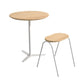 Metal Modern Round Dining Table Pine Wood Top Table for Kitchen Clearhalo 'Dining Tables & Seating' 'Dining Tables' 'dining_table' 'furn' 'furn_dining_table' 'Furniture' 'furniture_dining_table' 'Kitchen & Dining Furniture' 'kitchen' 'kitchen_dining_table' 4769961