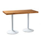 Metal Industrial Indoor Table Pine Solid Wood Top Table for Dining Room Rectangle 47.2"L x 23.6"W x 29.5"H Without Chairs Clearhalo 'Dining Tables & Seating' 'Dining Tables' 'dining_table' 'furn' 'furn_dining_table' 'Furniture' 'furniture_dining_table' 'Kitchen & Dining Furniture' 'kitchen' 'kitchen_dining_table' 4769975