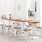 Metal Industrial Indoor Table Pine Solid Wood Top Table for Dining Room Clearhalo 'Dining Tables & Seating' 'Dining Tables' 'dining_table' 'furn' 'furn_dining_table' 'Furniture' 'furniture_dining_table' 'Kitchen & Dining Furniture' 'kitchen' 'kitchen_dining_table' 4769980
