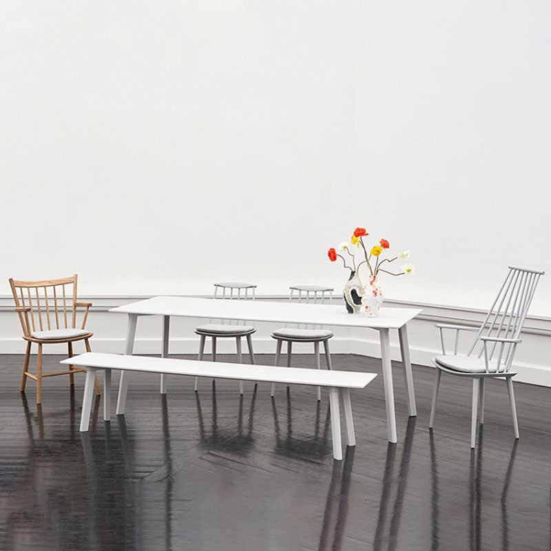 Modern Solid Wood Dinette Table Rectangle Home Desk 4 Legs Dining Table Clearhalo 'Dining Tables & Seating' 'Dining Tables' 'dining_table' 'furn' 'furn_dining_table' 'Furniture' 'furniture_dining_table' 'Kitchen & Dining Furniture' 'kitchen' 'kitchen_dining_table' 4770030