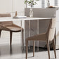 Modern Sintered Stone Dining Table Acrylic Dinner Room Kitchen Table Clearhalo 'Dining Tables & Seating' 'Dining Tables' 'dining_table' 'furn' 'furn_dining_table' 'Furniture' 'furniture_dining_table' 'Kitchen & Dining Furniture' 'kitchen' 'kitchen_dining_table' 4770066
