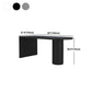Irregular Shape Solid Wood Table for Restaurant Modern Island Table with Double Pedestal Clearhalo 'Dining Tables & Seating' 'Dining Tables' 'dining_table' 'furn' 'furn_dining_table' 'Furniture' 'furniture_dining_table' 'Kitchen & Dining Furniture' 'kitchen' 'kitchen_dining_table' 4770138