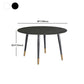 Traditional Luxury Dining Table Stone and Metal Round Tripod Base Dining Table Clearhalo 'Dining Tables & Seating' 'Dining Tables' 'dining_table' 'furn' 'furn_dining_table' 'Furniture' 'furniture_dining_table' 'Kitchen & Dining Furniture' 'kitchen' 'kitchen_dining_table' 4770172
