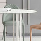 Irregular Shape White Table for Restaurant Sintered Stone Table with Double Pedestal Clearhalo 'Dining Tables & Seating' 'Dining Tables' 'dining_table' 'furn' 'furn_dining_table' 'Furniture' 'furniture_dining_table' 'Kitchen & Dining Furniture' 'kitchen' 'kitchen_dining_table' 4770180