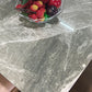 Stone Top Dining Table Mid-Century Modern Table with 4 Legs in Brown Clearhalo 'Dining Tables & Seating' 'Dining Tables' 'dining_table' 'furn' 'furn_dining_table' 'Furniture' 'furniture_dining_table' 'Kitchen & Dining Furniture' 'kitchen' 'kitchen_dining_table' 4770196