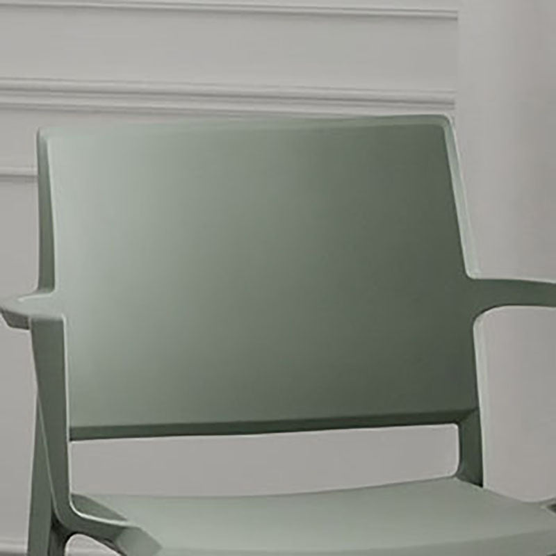 Scandinavian Plastic Dining Arm Side Chairs Solid Back Chair Clearhalo 'Dining Chairs' 'Dining Tables & Seating' 'dining_chair' 'furn' 'furn_dining_chair' 'Furniture' 'furniture_dining_chair' 'Kitchen & Dining Furniture' 4770297