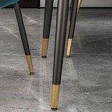 Scandinavian Style Upholstered Dining Chairs Solid Back Chair for Home Clearhalo 'Dining Chairs' 'Dining Tables & Seating' 'dining_chair' 'furn' 'furn_dining_chair' 'Furniture' 'furniture_dining_chair' 'Kitchen & Dining Furniture' 4770385