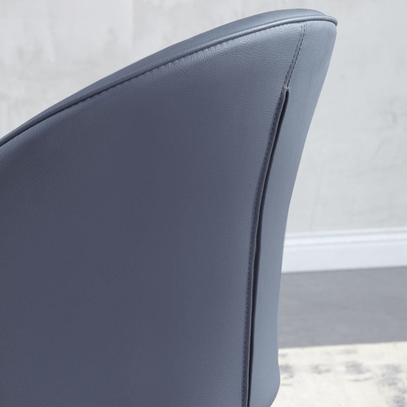 Contemporary Style Dining Chairs Kitchen Armless Chairs with Metal Legs Clearhalo 'Dining Chairs' 'Dining Tables & Seating' 'dining_chair' 'Furniture' 'furniture_dining_chair' 'Kitchen & Dining Furniture' 4770432