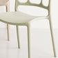 Scandinavian Armless Stacking Dining Chair Open Back Side Chair Clearhalo 'Dining Chairs' 'Dining Tables & Seating' 'dining_chair' 'furn' 'furn_dining_chair' 'Furniture' 'furniture_dining_chair' 'Kitchen & Dining Furniture' 4770513