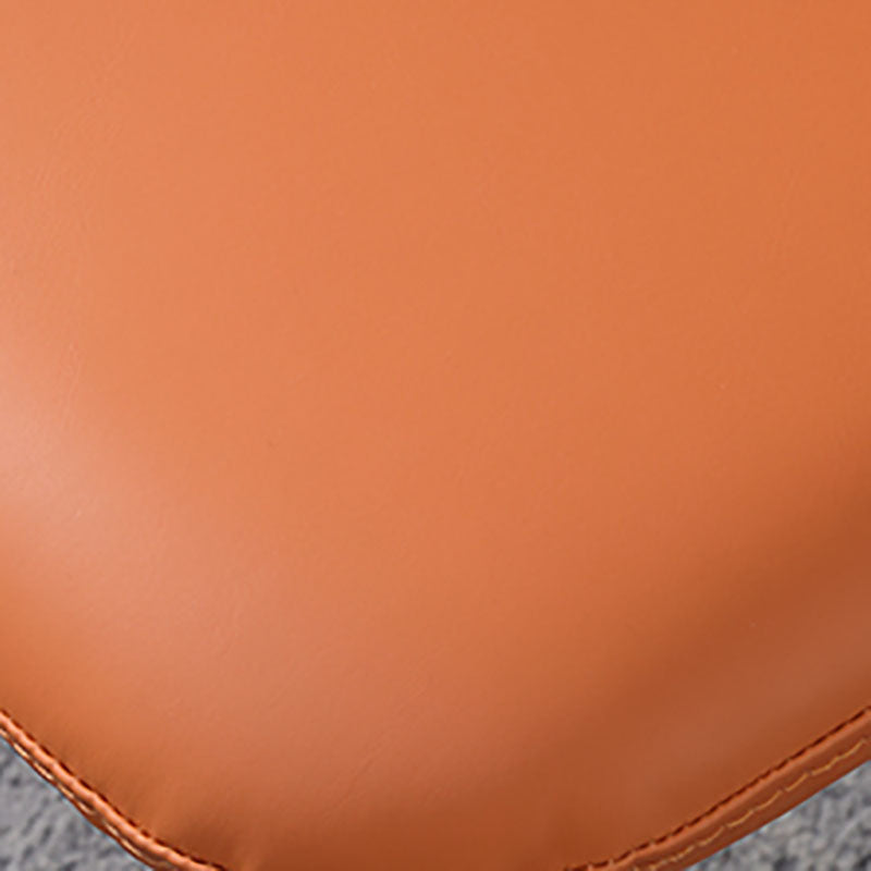 Industrial Style Faux Leather Side Chair Open Back Side Chair for Home Clearhalo 'Dining Chairs' 'Dining Tables & Seating' 'dining_chair' 'furn' 'furn_dining_chair' 'Furniture' 'furniture_dining_chair' 'Kitchen & Dining Furniture' 4770533