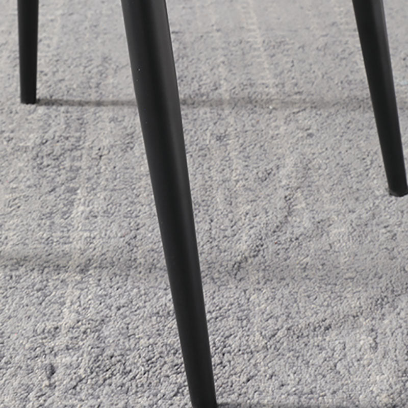 Industrial Style Faux Leather Side Chair Open Back Side Chair for Home Clearhalo 'Dining Chairs' 'Dining Tables & Seating' 'dining_chair' 'furn' 'furn_dining_chair' 'Furniture' 'furniture_dining_chair' 'Kitchen & Dining Furniture' 4770535