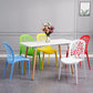 Contemporary Style Armless Plastic Side Chair Open Back Side Chair Clearhalo 'Dining Chairs' 'Dining Tables & Seating' 'dining_chair' 'furn' 'furn_dining_chair' 'Furniture' 'furniture_dining_chair' 'Kitchen & Dining Furniture' 4770542