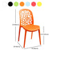 Contemporary Style Armless Plastic Side Chair Open Back Side Chair Clearhalo 'Dining Chairs' 'Dining Tables & Seating' 'dining_chair' 'furn' 'furn_dining_chair' 'Furniture' 'furniture_dining_chair' 'Kitchen & Dining Furniture' 4770553